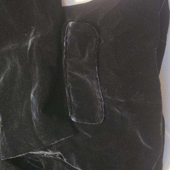 Marciano Black Velvet "real" Jacket Size 6 - Picture 8 of 12